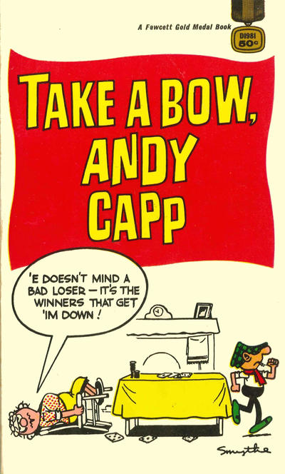Cover for Take a Bow, Andy Capp (Gold Medal Books, 1968 series) #D1981