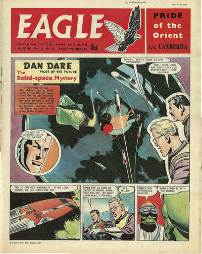 Cover for Eagle (Longacre Press, 1959 series) #v12#22