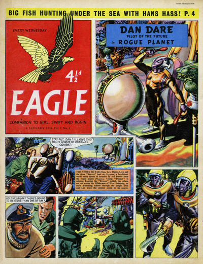 Cover for Eagle (Hulton Press, 1950 series) #v7#1