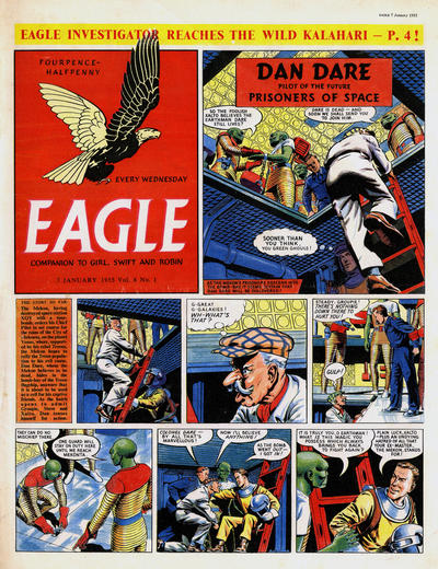 Cover for Eagle (Hulton Press, 1950 series) #v6#1