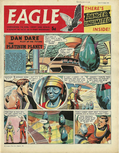 Cover for Eagle (Longacre Press, 1959 series) #v12#33