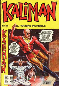 Cover Thumbnail for Kaliman (Editora Cinco, 1976 series) #538