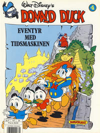 Cover Thumbnail for Donald Duck Eventyr med tidsmaskinen (Hjemmet / Egmont, 1987 series) #4 [Reutsendelse bc-F 147 34]
