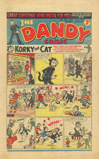 Cover Thumbnail for The Dandy Comic (D.C. Thomson, 1937 series) #421