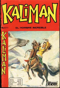 Cover Thumbnail for Kaliman (Editora Cinco, 1976 series) #411