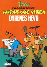 Cover Thumbnail for Larsons Gale Verden Dyrenes hevn (Bladkompaniet / Schibsted, 1990 series) 