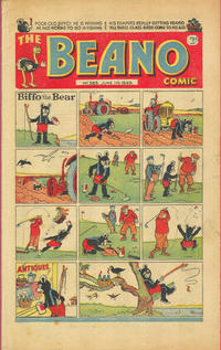 Cover Thumbnail for The Beano Comic (D.C. Thomson, 1938 series) #363