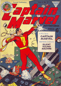 Cover Thumbnail for Captain Marvel [Captain Marvel Adventures] (L. Miller & Son, 1953 series) #v1#7