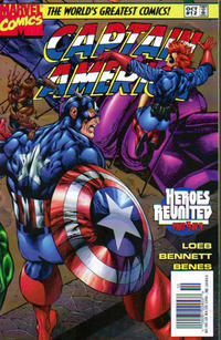 Cover Thumbnail for Captain America (Marvel, 1996 series) #12 [Newsstand]