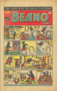 Cover Thumbnail for The Beano Comic (D.C. Thomson, 1938 series) #380
