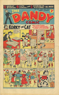 Cover for The Dandy Comic (D.C. Thomson, 1937 series) #434