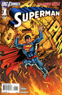 Cover Thumbnail for Superman (DC, 2011 series) #1 [Direct Sales]