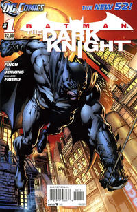 Cover Thumbnail for Batman: The Dark Knight (DC, 2011 series) #1