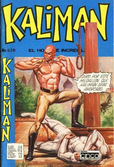 Cover for Kaliman (Editora Cinco, 1976 series) #526