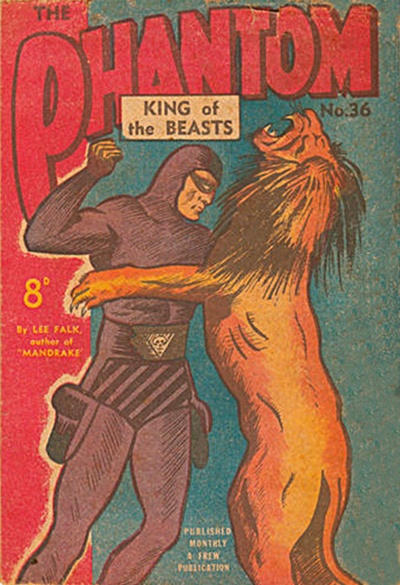 Cover for The Phantom (Frew Publications, 1948 series) #36