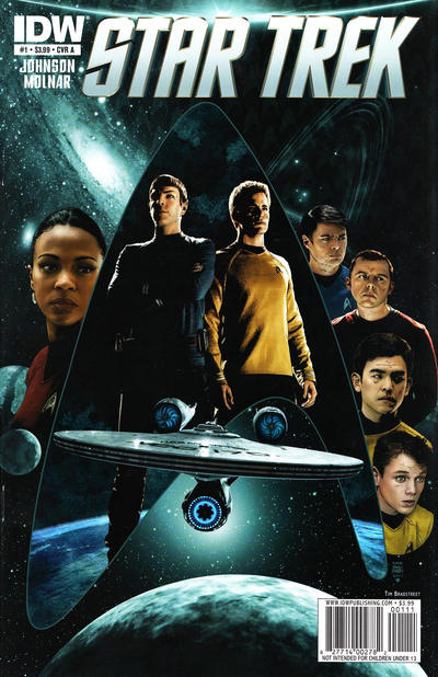 Cover for Star Trek (IDW, 2011 series) #1 [Cover A]