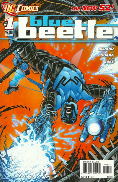 Cover for Blue Beetle (DC, 2011 series) #1