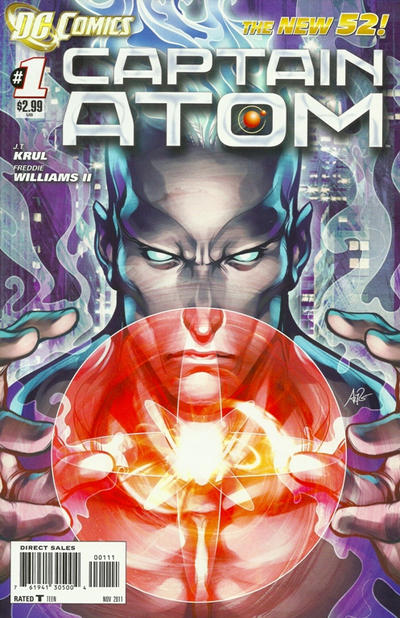 Cover for Captain Atom (DC, 2011 series) #1