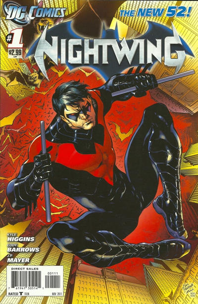 Cover for Nightwing (DC, 2011 series) #1