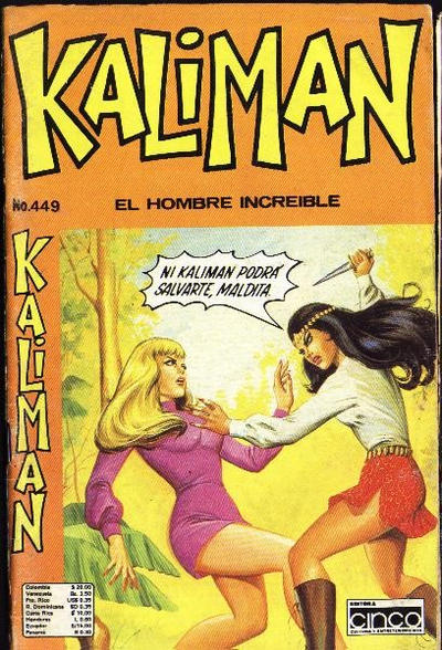 Cover for Kaliman (Editora Cinco, 1976 series) #449