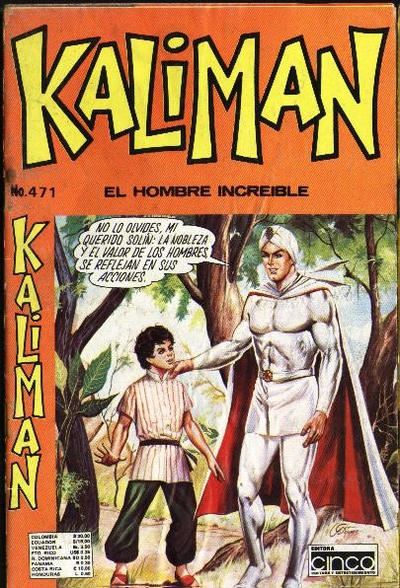 Cover for Kaliman (Editora Cinco, 1976 series) #471