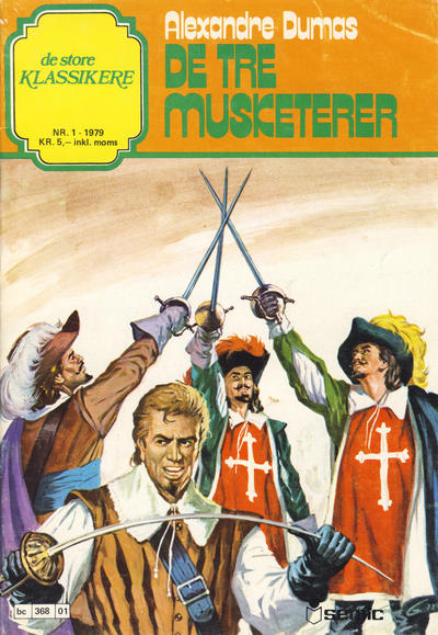 Cover for De Store klassikere (Semic, 1979 series) #1/1979