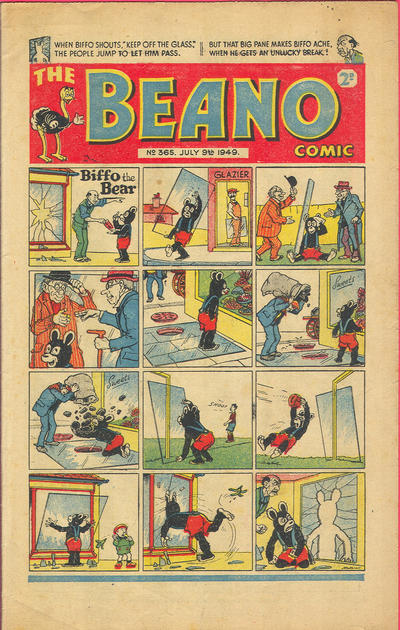 Cover for The Beano Comic (D.C. Thomson, 1938 series) #365