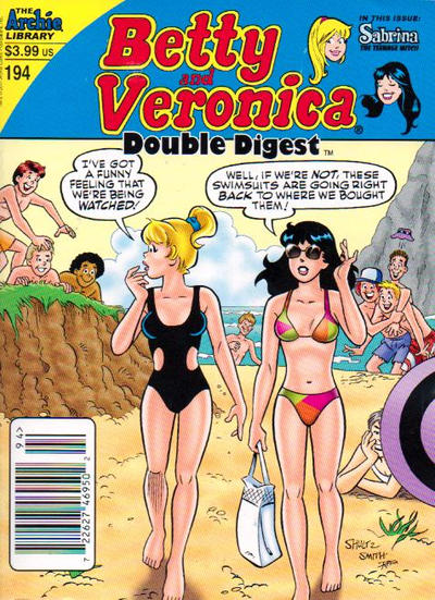Cover for Betty & Veronica (Jumbo Comics) Double Digest (Archie, 1987 series) #194