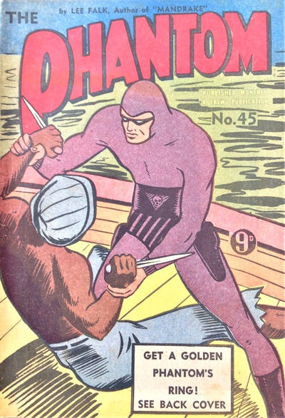 Cover for The Phantom (Frew Publications, 1948 series) #45
