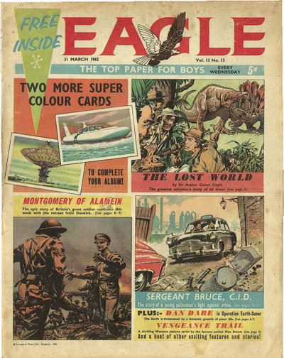 Cover for Eagle (Longacre Press, 1959 series) #v13#13