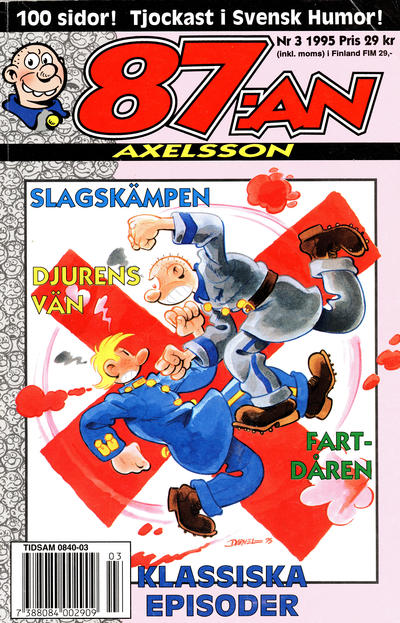 Cover for 87:an Axelsson (Semic, 1994 series) #3/1995