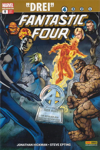 Cover for Fantastic Four (Panini Deutschland, 2009 series) #9