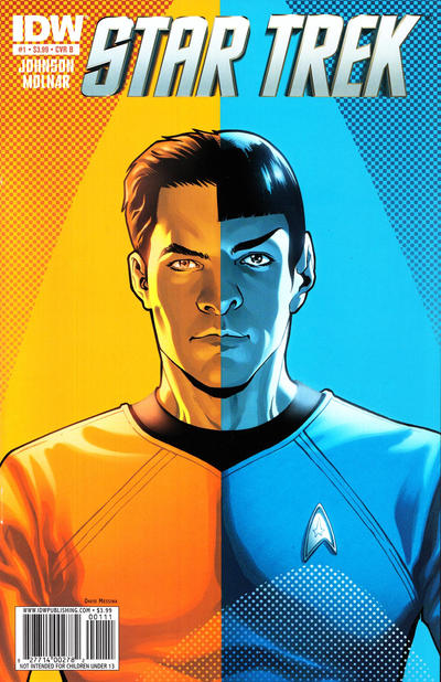 Cover for Star Trek (IDW, 2011 series) #1 [Cover B]