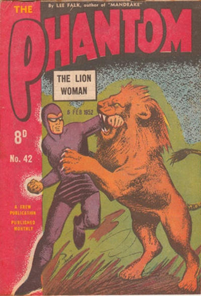 Cover for The Phantom (Frew Publications, 1948 series) #42