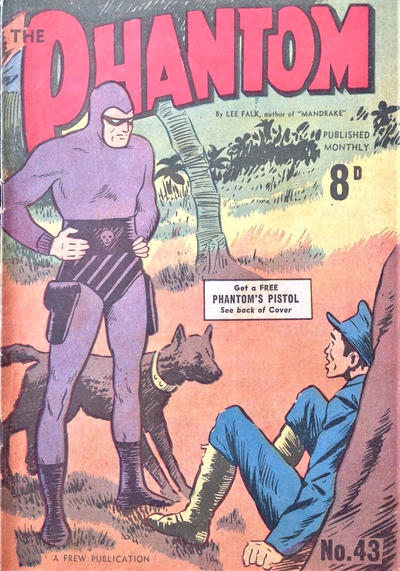 Cover for The Phantom (Frew Publications, 1948 series) #43