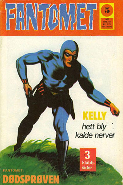 Cover for Fantomet (Nordisk Forlag, 1973 series) #5/1973