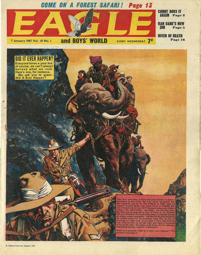 Cover for Eagle (Longacre Press, 1959 series) #v18#1
