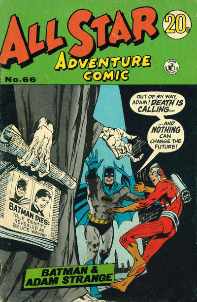 Cover for All Star Adventure Comic (K. G. Murray, 1959 series) #66