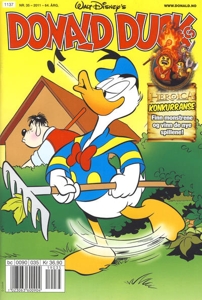 Cover for Donald Duck & Co (Hjemmet / Egmont, 1948 series) #35/2011