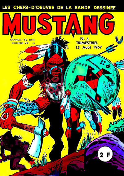 Cover for Mustang (Editions Lug, 1966 series) #5