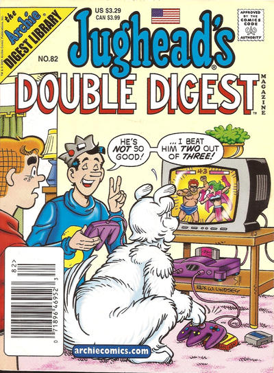 Cover for Jughead's Double Digest (Archie, 1989 series) #82