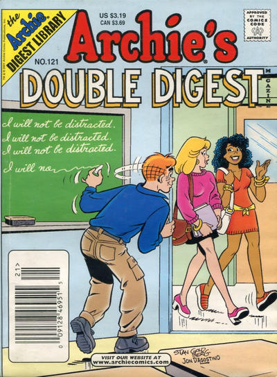 Cover for Archie's Double Digest Magazine (Archie, 1984 series) #121