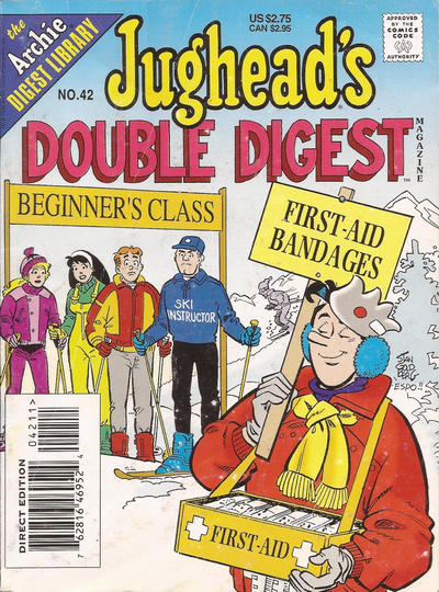 Cover for Jughead's Double Digest (Archie, 1989 series) #42 [Direct Edition]