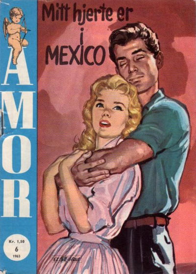 Cover for Amor (Serieforlaget / Se-Bladene / Stabenfeldt, 1961 series) #6/1963