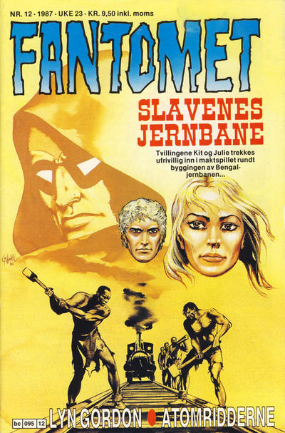 Cover for Fantomet (Semic, 1976 series) #12/1987