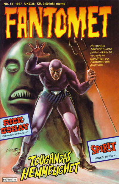 Cover for Fantomet (Semic, 1976 series) #13/1987