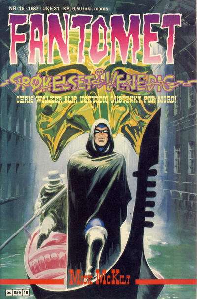 Cover for Fantomet (Semic, 1976 series) #16/1987