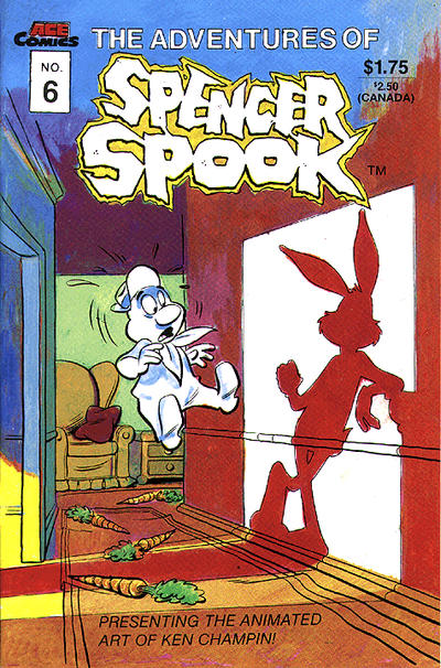 Cover for The Adventures of Spencer Spook (A.C.E. Comics, 1986 series) #6