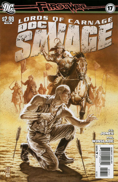 Cover for Doc Savage (DC, 2010 series) #17
