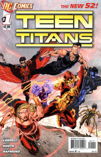 Cover for Teen Titans (DC, 2011 series) #1 [Direct Sales]